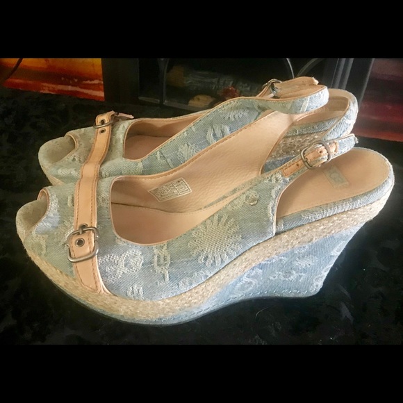 UGG Denim heels / wedge - Picture 4 of 6